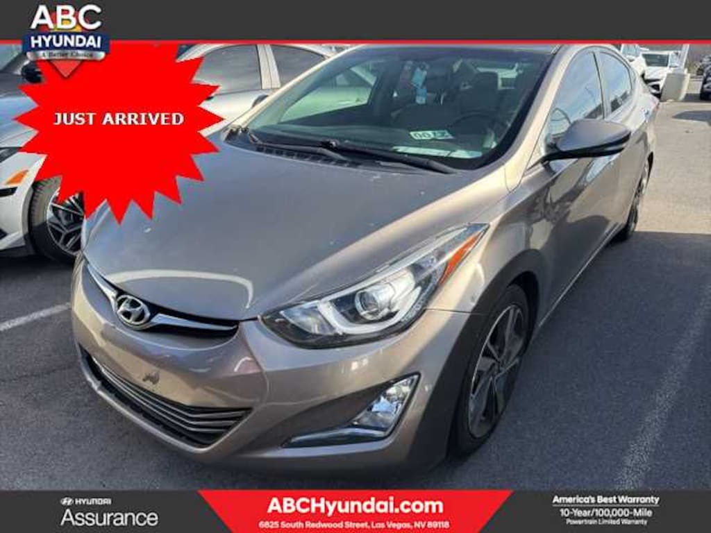 Used 2015 Hyundai Elantra Limited Sedan