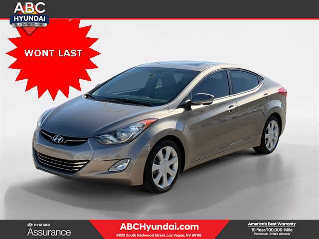2013 Hyundai Elantra Limited Edition -
                  Las Vegas, NV