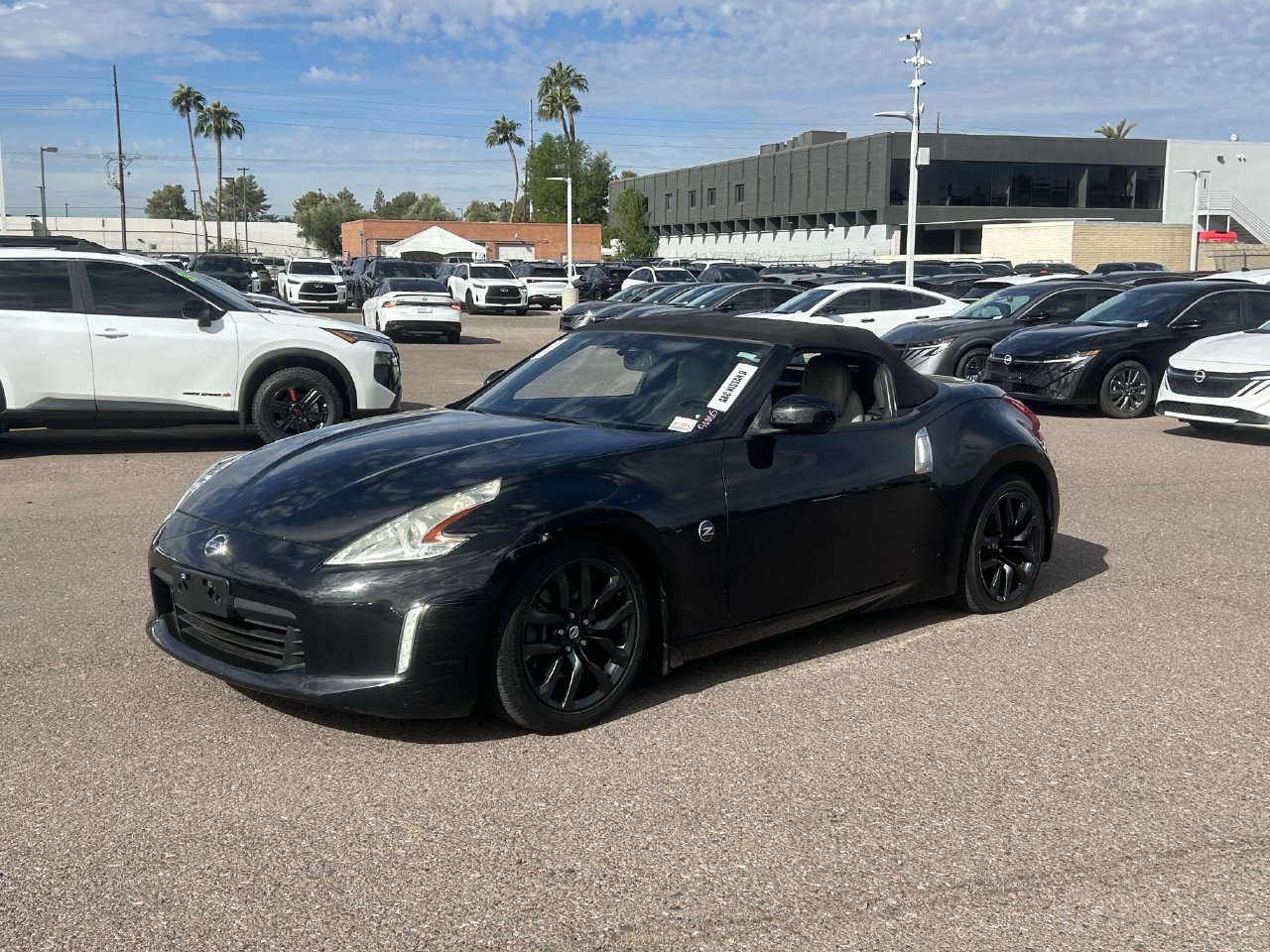 Gray (Magnetic Black) 2016 Nissan 370Z Convertible Rear-Wheel Drive 7-Speed Automatic