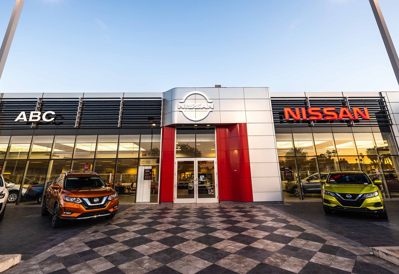 ABC Nissan Dealership Photo