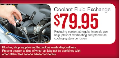 Coolant Flush | Coolant Service Coupon | Phoenix AZ