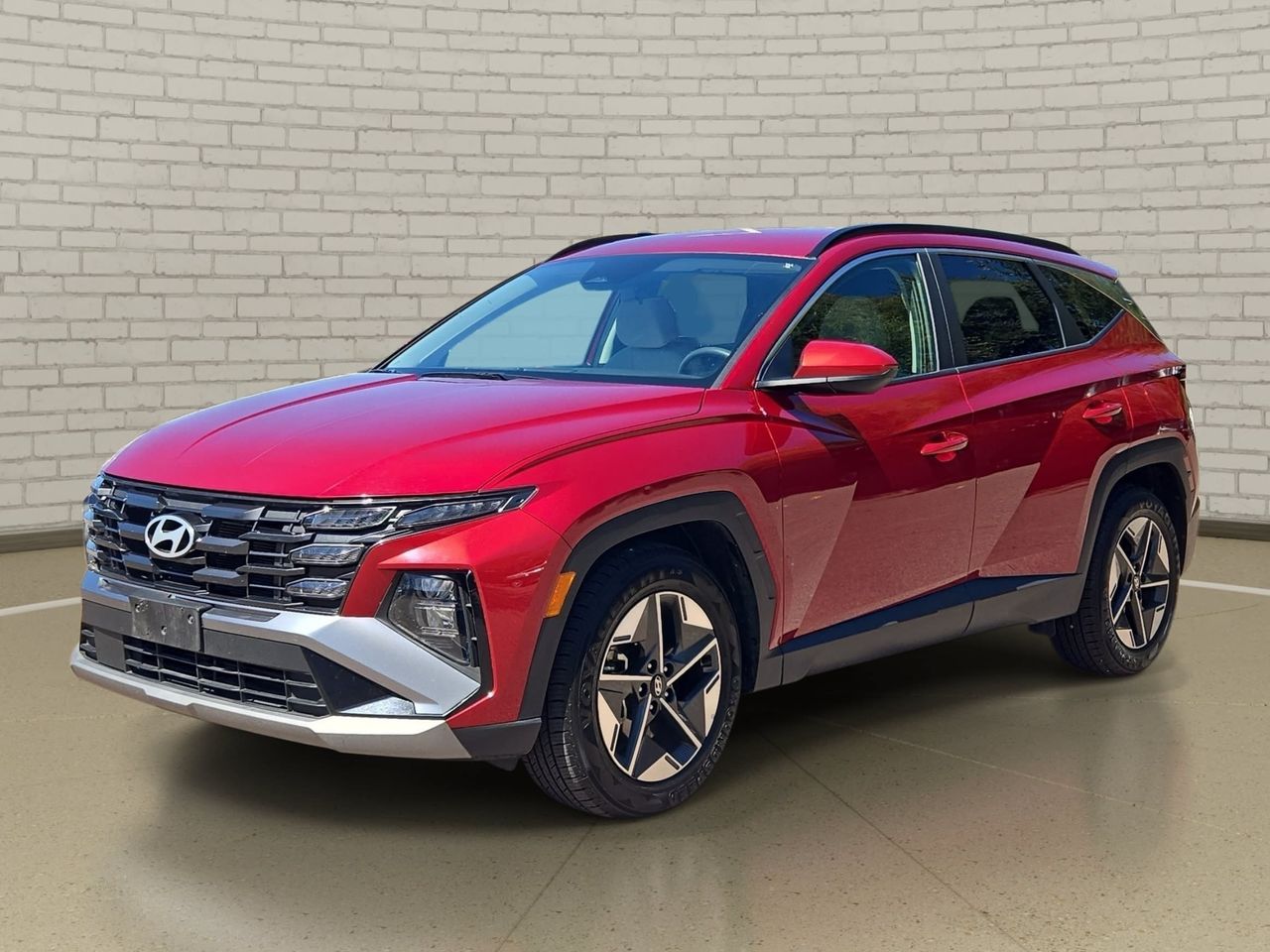 Ultimate Red 2025 Hyundai Tucson SUV / Crossover Front-Wheel Drive 8-Speed Automatic
