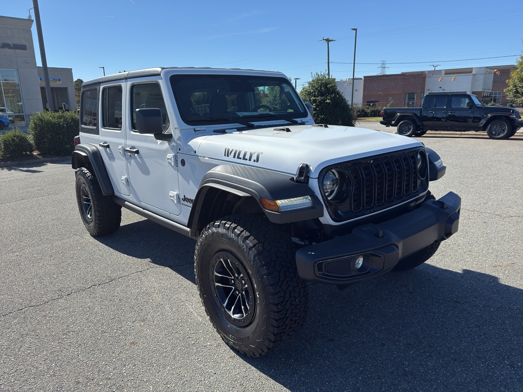 New 2026 Jeep Wrangler 4-DOOR WILLYS Sport Utility