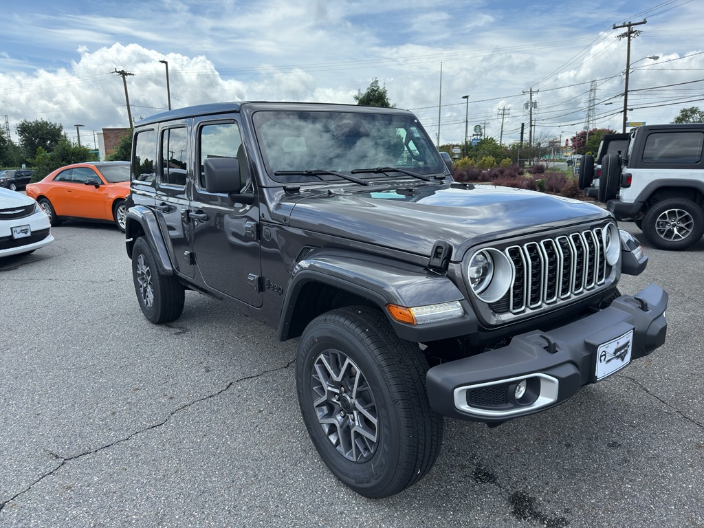 New 2025 Jeep Wrangler 4-DOOR SAHARA Sport Utility