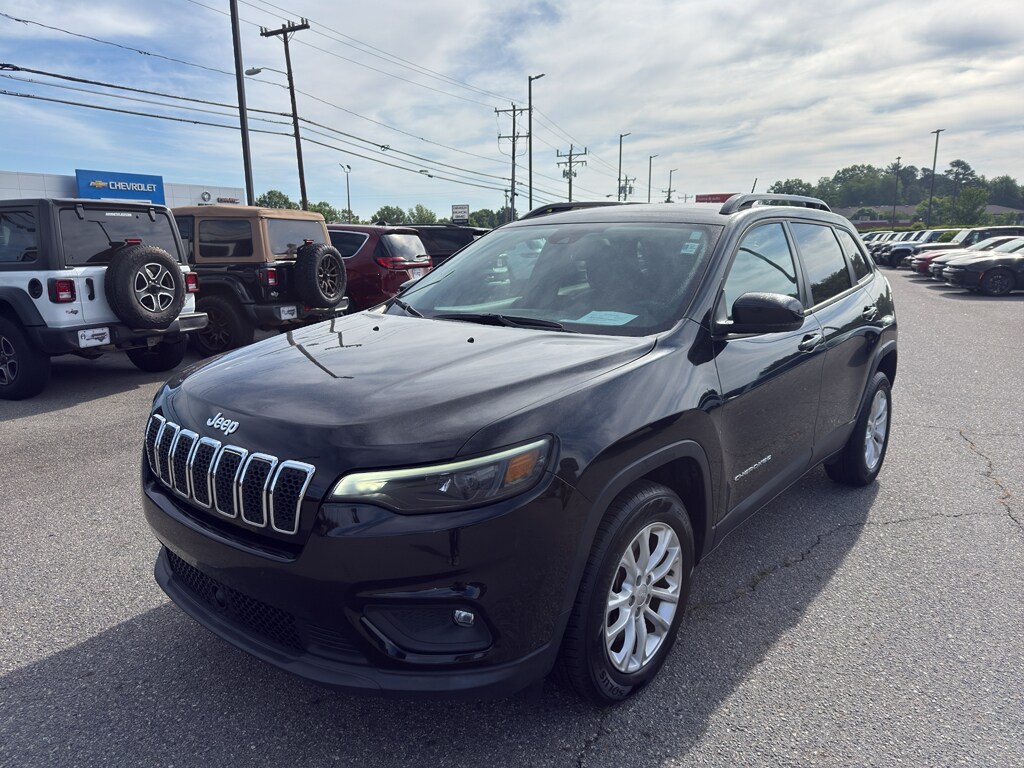 Certified 2022 Jeep Cherokee Latitude Lux with VIN 1C4PJLMX3ND537191 for sale in Lincolnton, NC