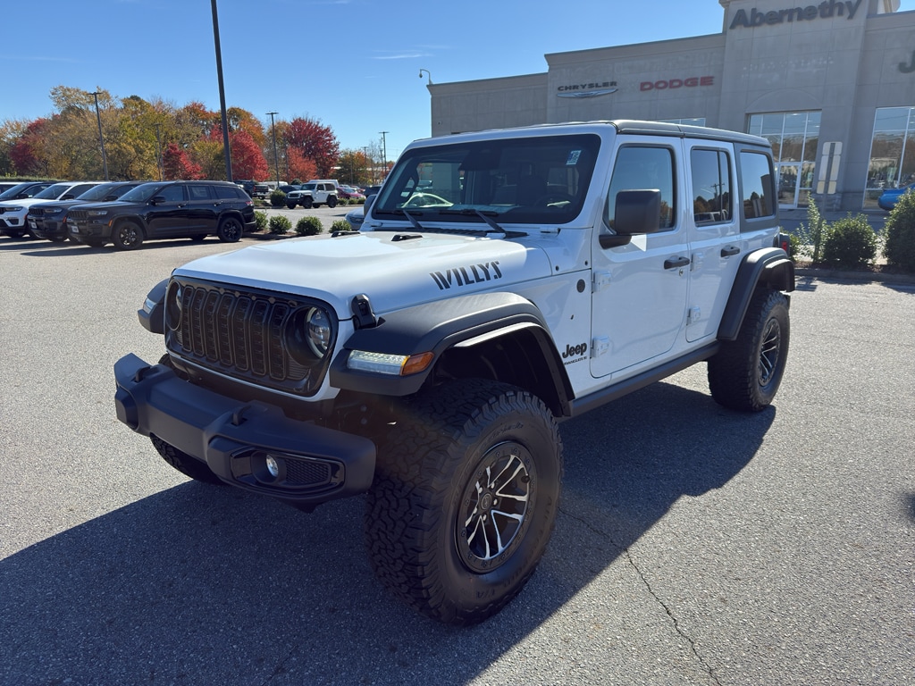 New 2026 Jeep Wrangler 4-DOOR WILLYS Sport Utility