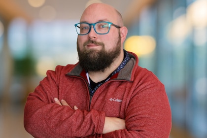 Staff member Kyle Yandle from ID_19ac61