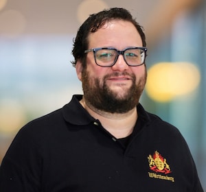 Staff member John Paul Schultz from ID_82e213