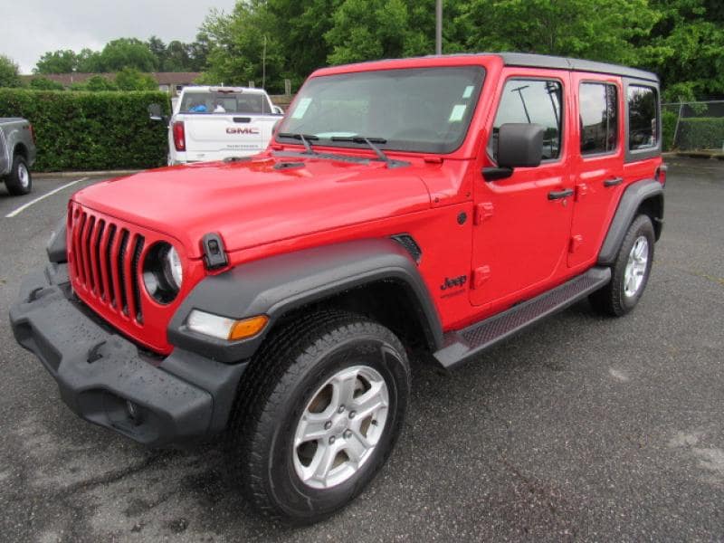 Used 2020 Jeep Wrangler Unlimited Altitude with VIN 1C4HJXDG7LW179266 for sale in Lincolnton, NC