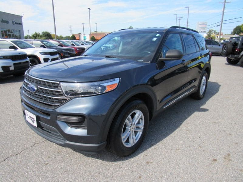 Used 2022 Ford Explorer XLT with VIN 1FMSK7DHXNGA14980 for sale in Lincolnton, NC