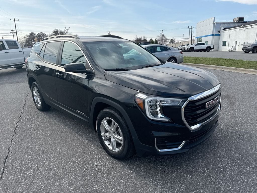 Used 2022 GMC Terrain SLE with VIN 3GKALMEV3NL113270 for sale in Lincolnton, NC