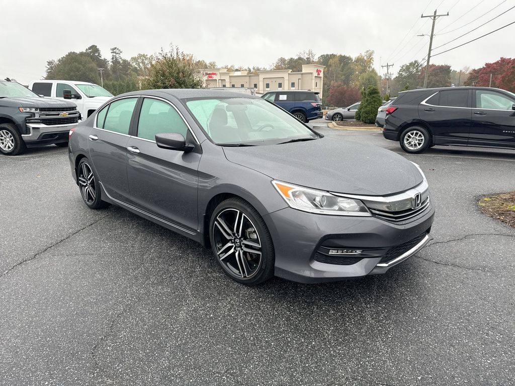 Used 2016 Honda Accord Sport with VIN 1HGCR2F55GA164741 for sale in Lincolnton, NC