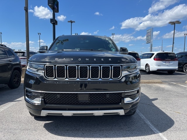 Certified 2023 Jeep Wagoneer L Series II with VIN 1C4SJSBP8PS540853 for sale in Marion, IL