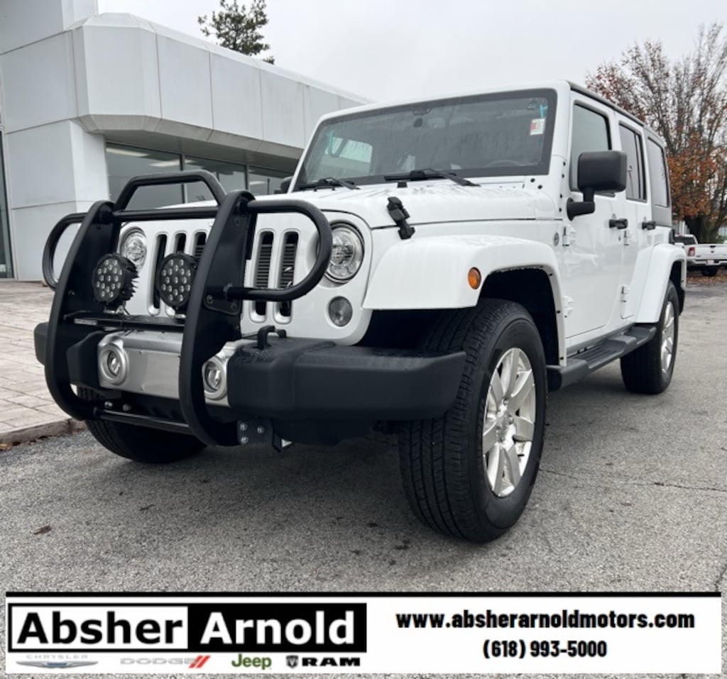 Certified 2018 Jeep Wrangler JK Unlimited Sahara SUV