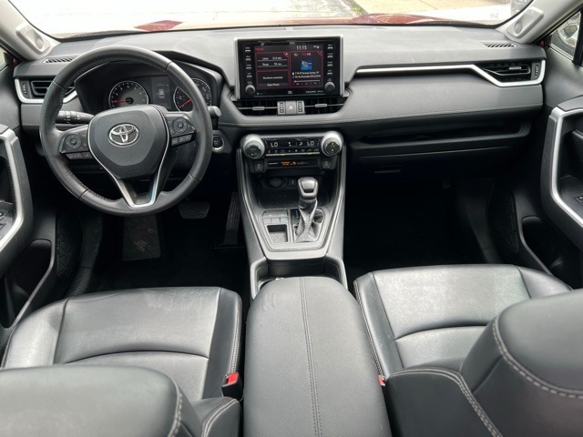 Used 2020 Toyota RAV4 XLE Premium with VIN 2T3C1RFV3LC042519 for sale in Marion, IL