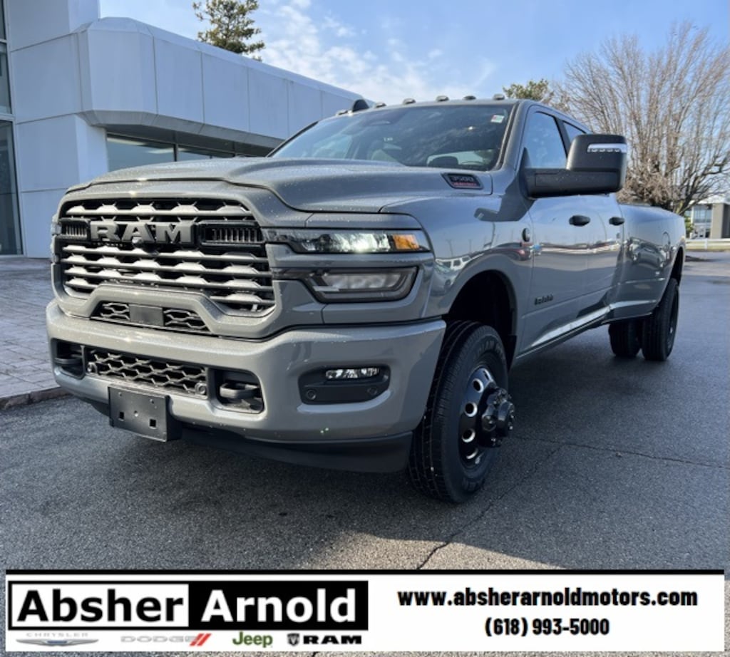 New 2026 Ram 3500 BIG HORN CREW CAB 4X4 8' BOX Pickup