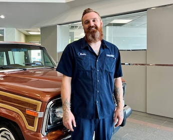 Staff member Dustin Hilmes from cee2c23a868f