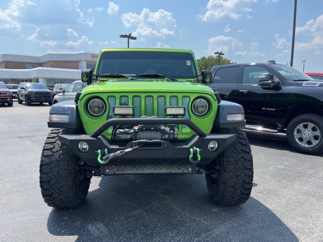 Certified 2018 Jeep All-New Wrangler Unlimited Sport S with VIN 1C4HJXDG1JW238986 for sale in Marion, IL