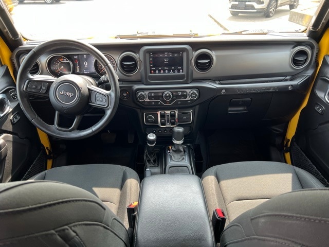 Used 2021 Jeep Wrangler Unlimited Sport S with VIN 1C4HJXDN3MW738215 for sale in Marion, IL