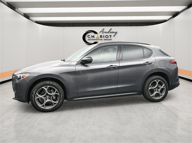 Used 2021 Alfa Romeo Stelvio Base with VIN ZASPAKAN7M7D17716 for sale in Tipton, IN