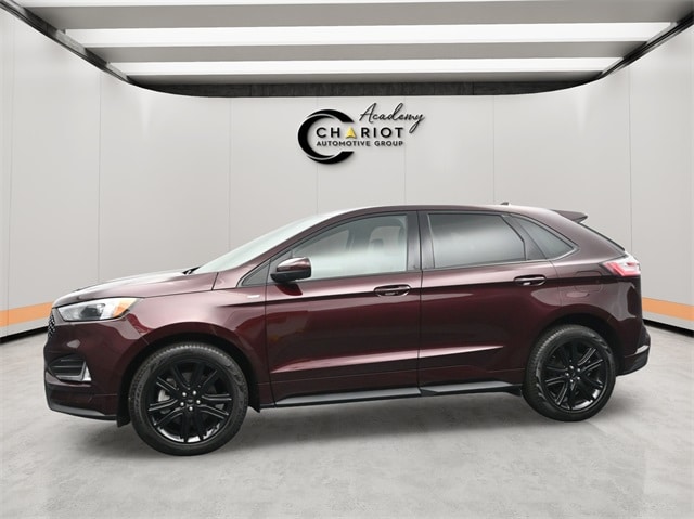 Used 2022 Ford Edge ST-Line with VIN 2FMPK4J9XNBB12755 for sale in Tipton, IN