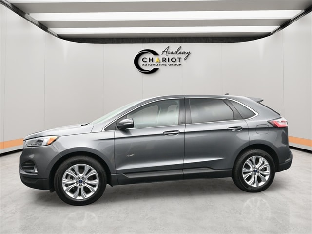 Used 2022 Ford Edge Titanium with VIN 2FMPK4K90NBA53830 for sale in Tipton, IN