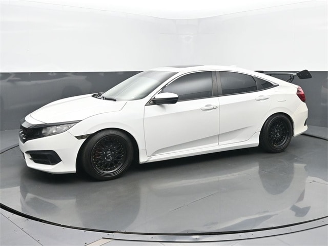 Used 2017 Honda Civic EX with VIN 19XFC2F77HE070650 for sale in Tipton, IN