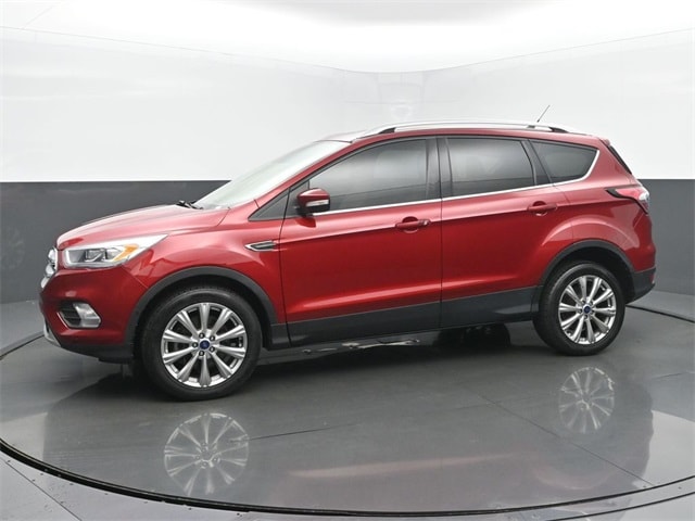 Used 2018 Ford Escape Titanium with VIN 1FMCU9J93JUD18624 for sale in Tipton, IN