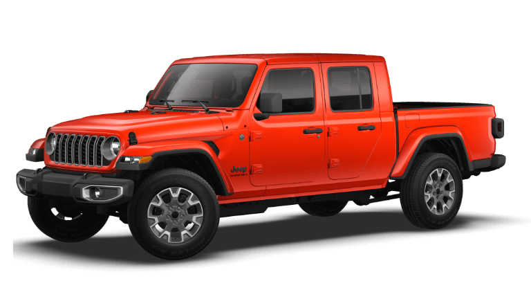 2026 Jeep Gladiator Sahara Exterior - Firecracker Red