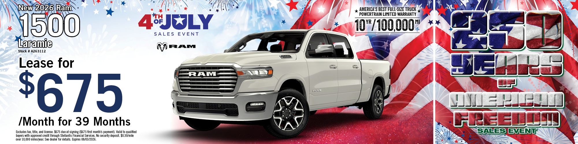 2026 Ram 1500 Laramie Offer | Academy CDJR