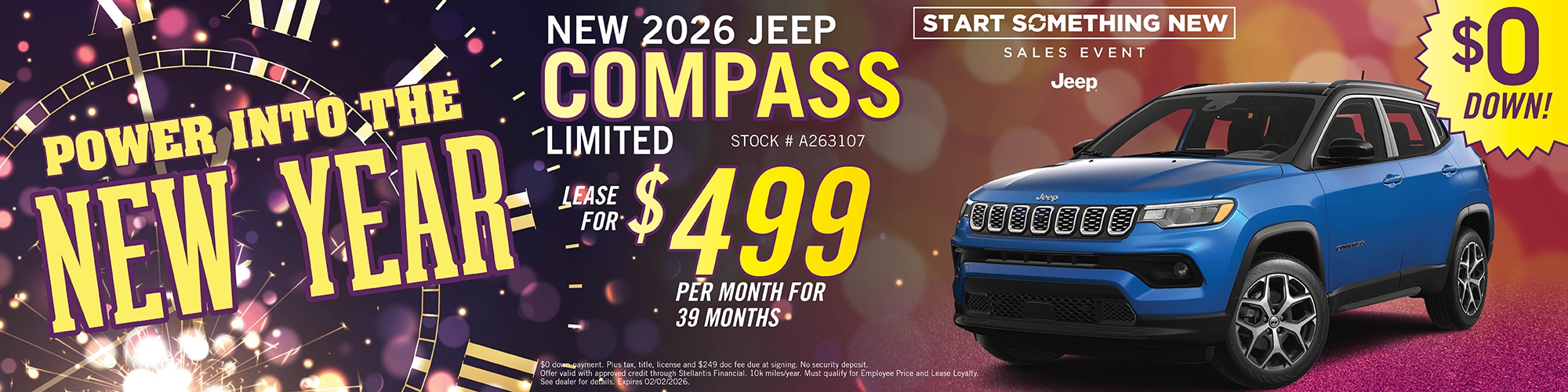 2026 Jeep Compass Offer | Academy CDJR