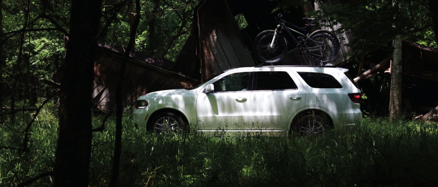 2025 Dodge Durango Exterior Forest Bikes On Rack
