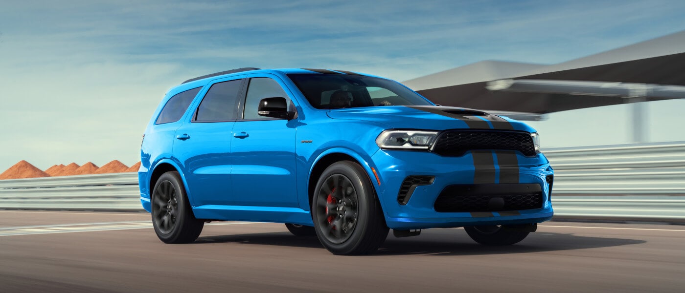 2026 Dodge Durango Exterior Driving Fast In Desert