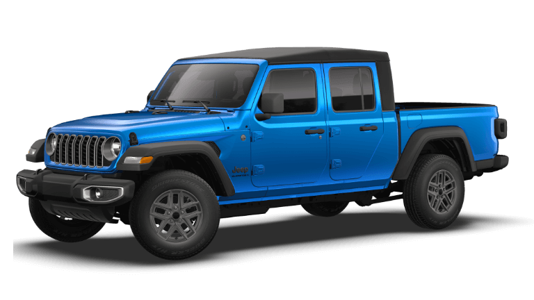 2026 Jeep Gladiator Sport S Exterior - Hydro Blue Pearl