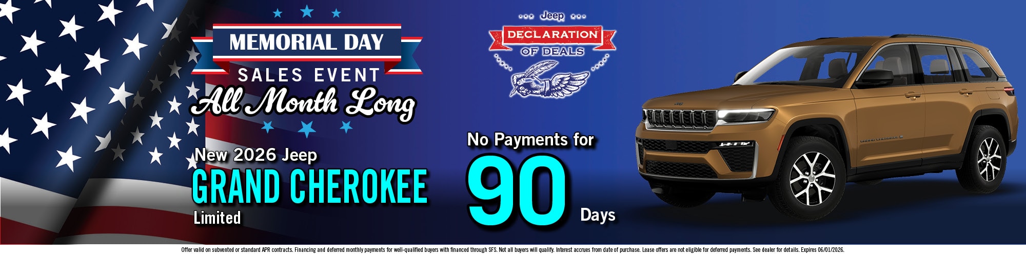 2026 Jeep Grand Cherokee Offer | Academy CDJR