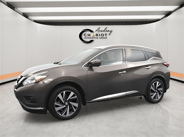 Used 2015 Nissan Murano Platinum with VIN 5N1AZ2MH6FN261565 for sale in Tipton, IN