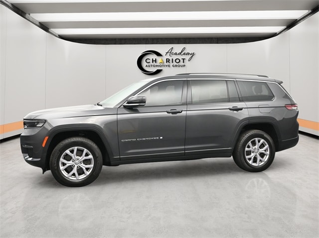 Used 2022 Jeep Grand Cherokee L Limited with VIN 1C4RJKBG4N8515229 for sale in Tipton, IN