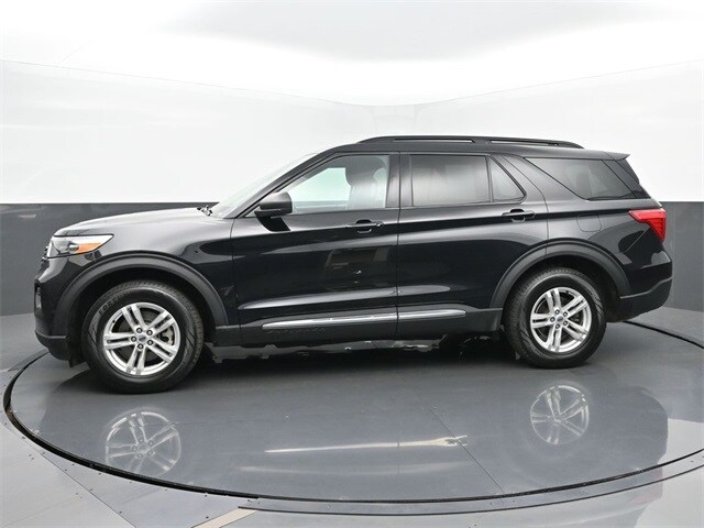 Used 2021 Ford Explorer XLT with VIN 1FMSK8DH2MGA69217 for sale in Tipton, IN