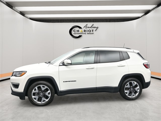 Used 2020 Jeep Compass Limited with VIN 3C4NJCCB1LT187242 for sale in Tipton, IN