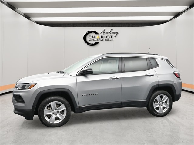 Used 2022 Jeep Compass Latitude with VIN 3C4NJDBB6NT158488 for sale in Tipton, IN