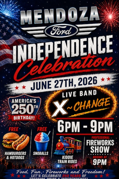 Mendoza Ford Independence Celebration | Mendoza Ford