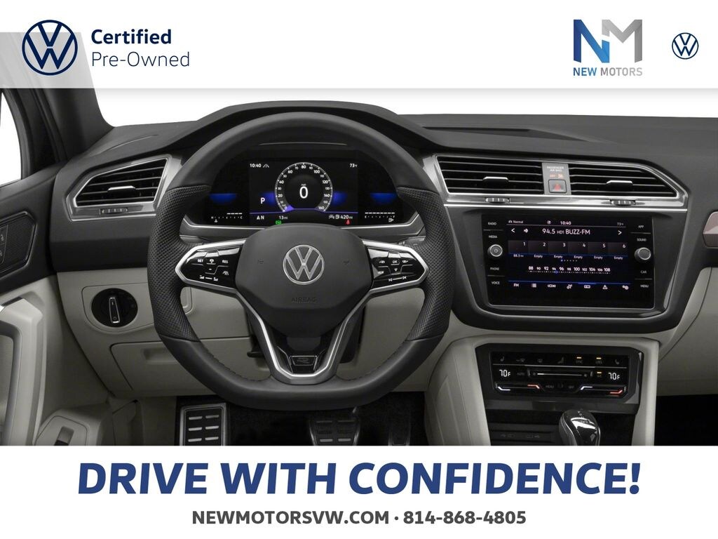 Certified 2024 Volkswagen Tiguan 2.0T SE R-Line Black SUV