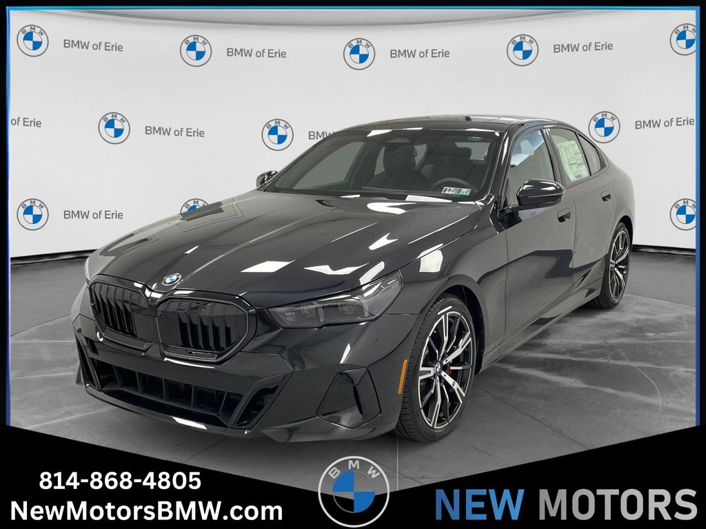 2027 BMW 5 Series 540i xDrive Black Sapphire Metallic at New Motors