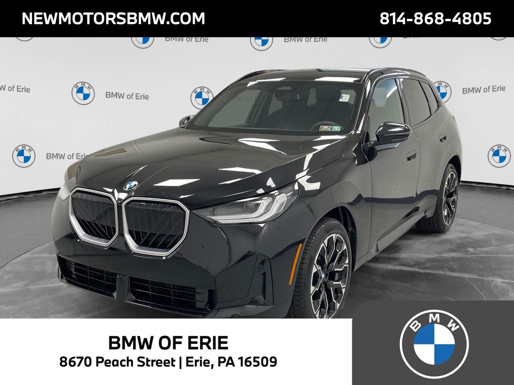 2026 BMW X3 30 xDrive Black Sapphire Metallic at South Park Mitsubishi