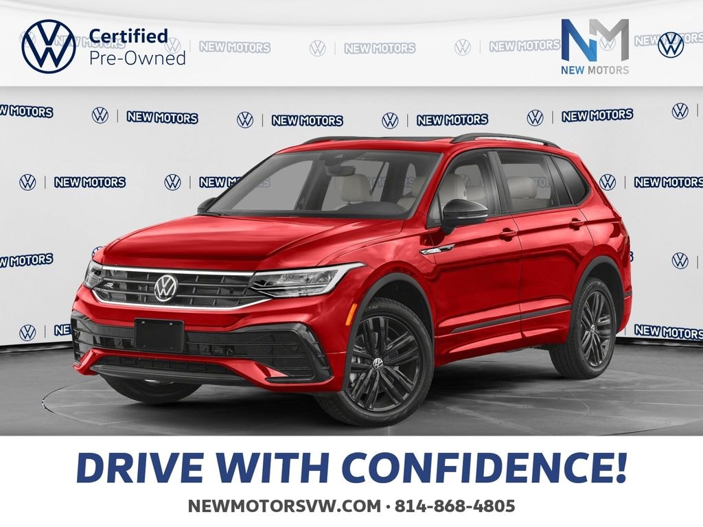 Certified 2024 Volkswagen Tiguan 2.0T SE R-Line Black SUV