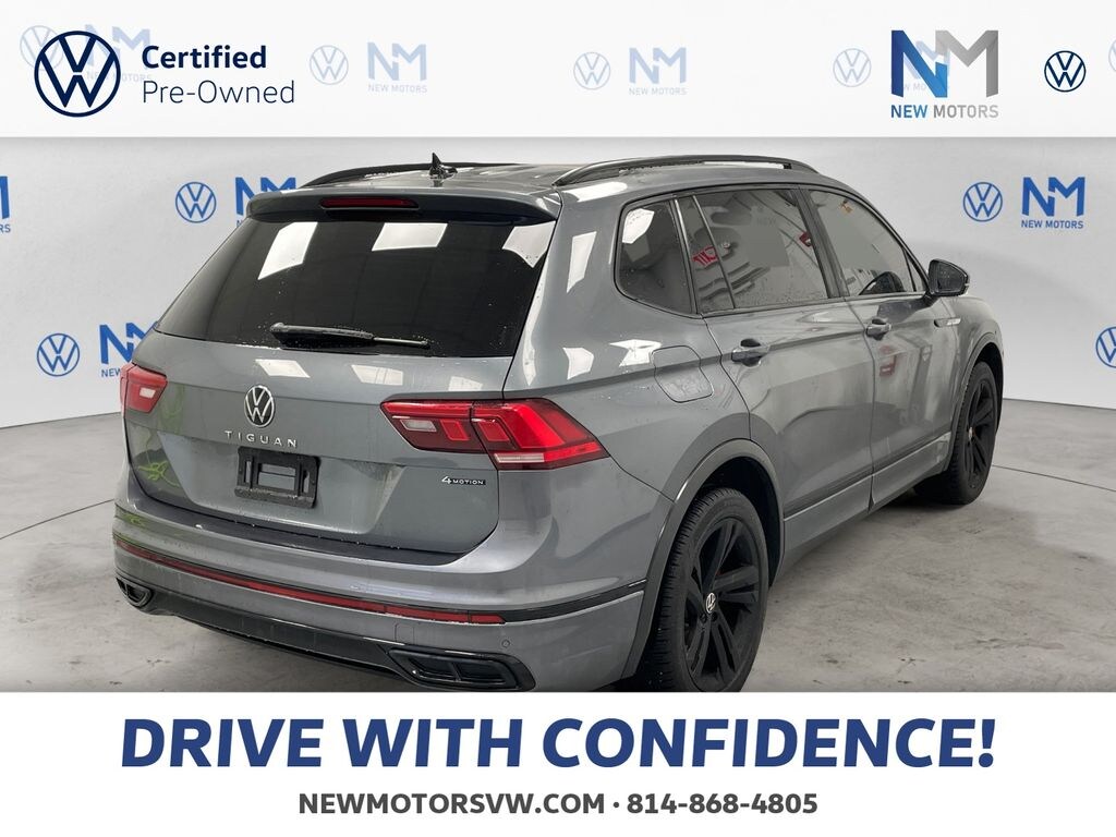 Certified 2023 Volkswagen Tiguan 2.0T SE R-Line Black SUV