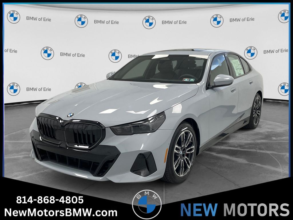 2027 BMW 5 Series 540i xDrive Gray Metallic at New Motors