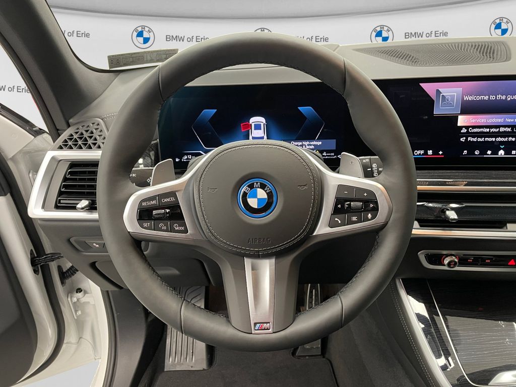 2026 BMW X5 xDrive50e Mineral White Metallic at New Motors