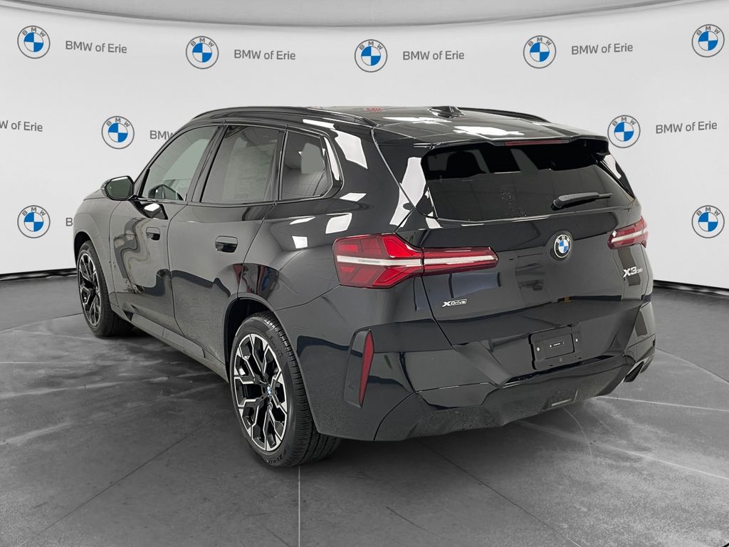 2026 BMW X3 30 xDrive Black Sapphire Metallic at South Park Mitsubishi