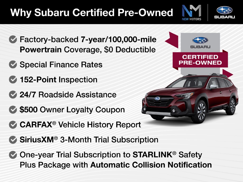 Certified 2025 Subaru Outback Premium SUV